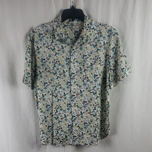 Age of Wisdom Men's Small Margarita Button Down Shirt